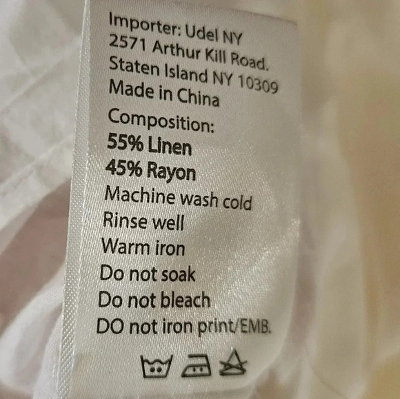 Udel New York Linen Dress - Picture 4 of 5